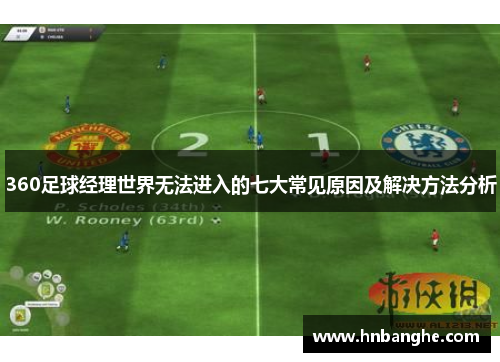 360足球经理世界无法进入的七大常见原因及解决方法分析